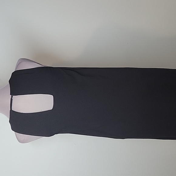 Zara open back black sleeveless dress - Picture 11 of 11